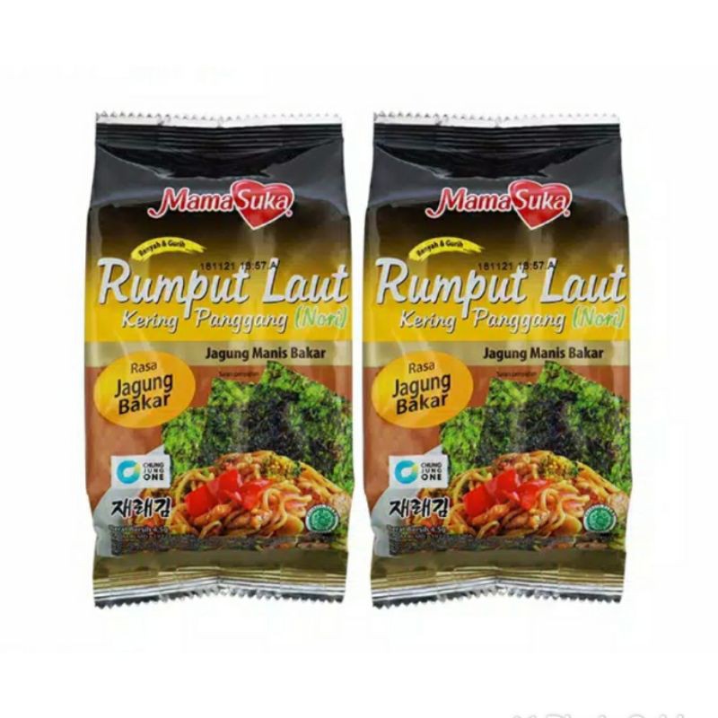 

Rumput Laut Jagung Bakar Mamasuka isi 2 bungkus