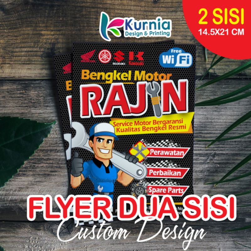

BROSUR/ FLYER MURAH/CUSTOM/A5 2 SISI