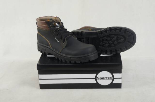Sepatu Safety Type 03 SOL Safety Hitam By Sportex