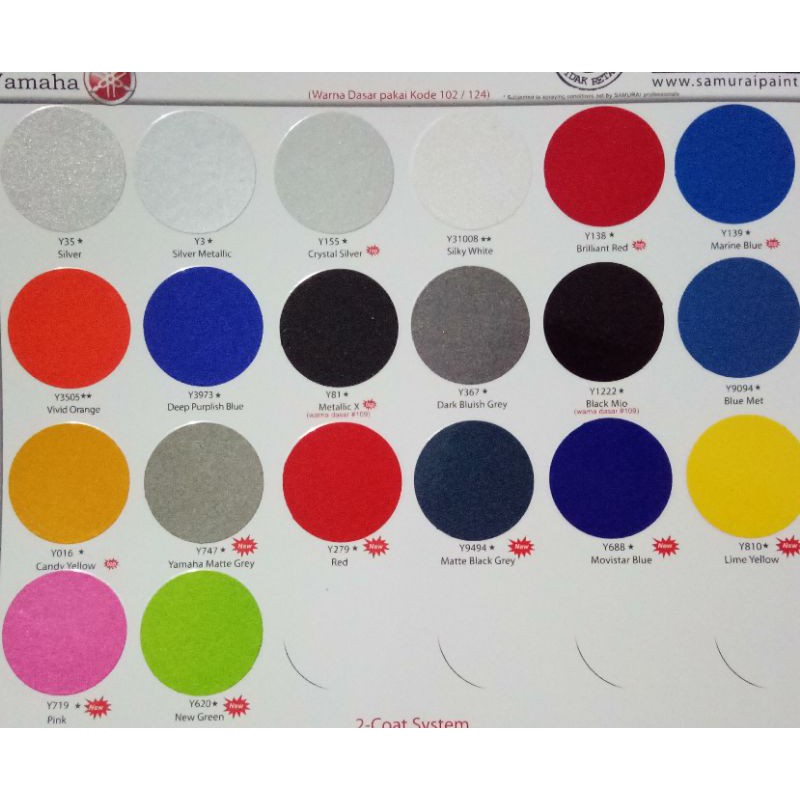 Samurai Paint Varian Grey Dark Bluish Sc Silver Matte Black Mat Axis Cat Semprot Pylox Pilox Shopee Indonesia