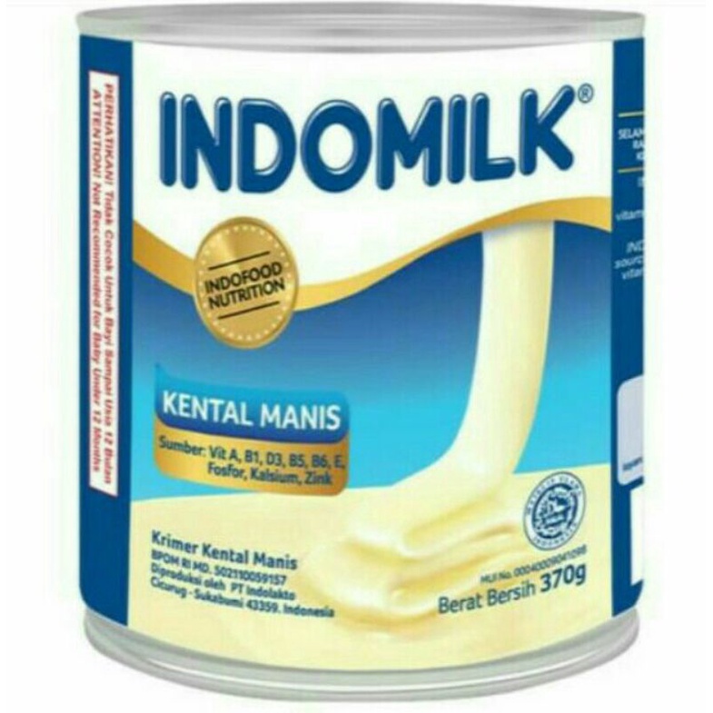 

Indomilk kental manis 370 gram