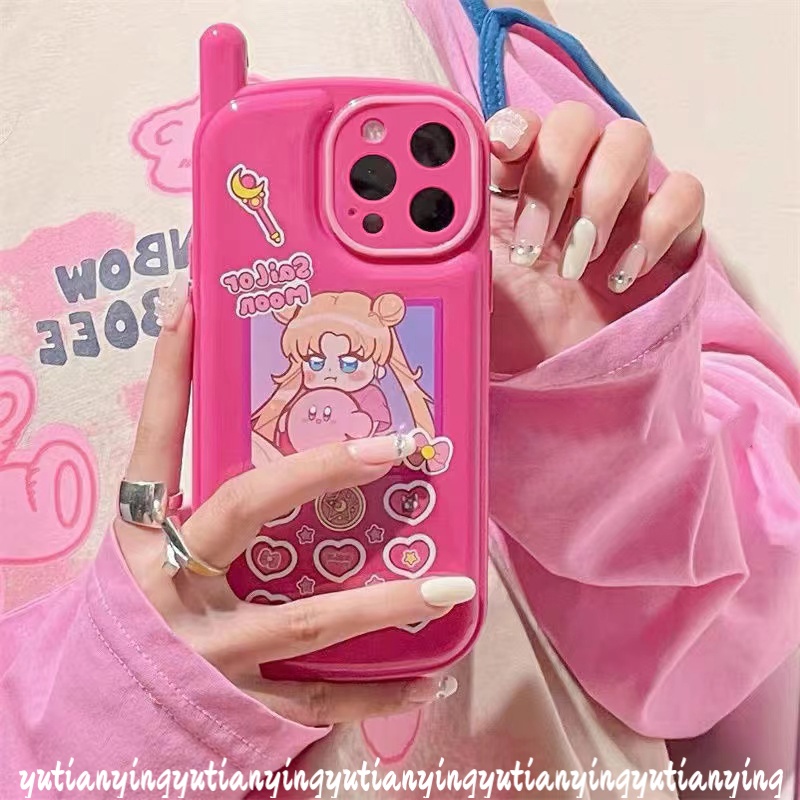 Soft Case Hp Gambar Sailor Moon Model Retro Untuk IPhone 11 / 12 / 13pro MAX / 7 / 8plus / XR / X / XS MAX / SE