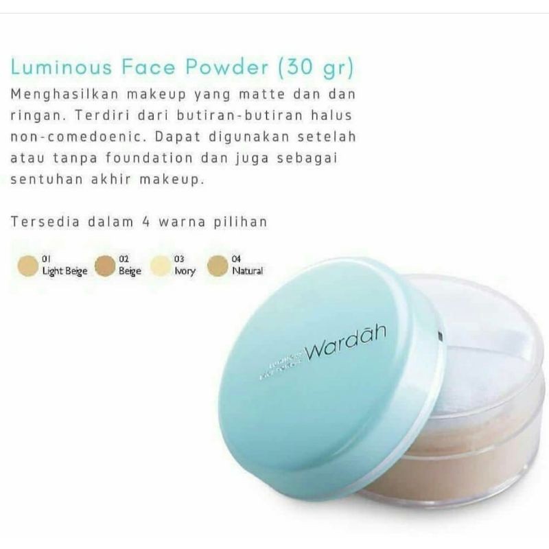 Wardah Everyday Luminous Face Powder