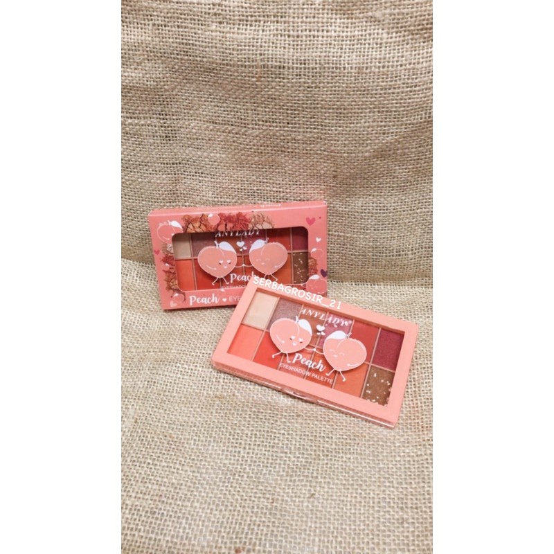 EYESHADOW ANYLADY PEACH PALETTE 782