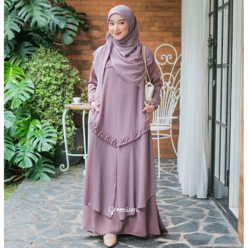 Greenism Gamis Eliana Quality Premium Syari'i Dress