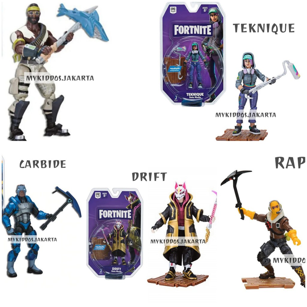 Mainan Fortnite Solo Mode Figure Set 
