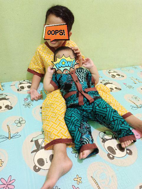 Piyama Batik Anak Random (langsung Dari Konfeksi)