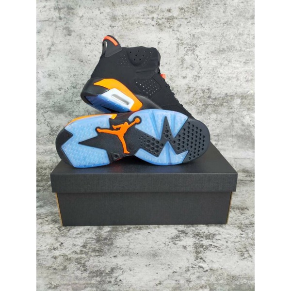 Sepatu Nike Air Jordan 6 X Travis Scott Cactus Jack Olive Premium High Quality BNIB PK Fulltag