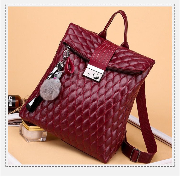 Tas Gendong Besar Tas Ransel Original Stylish Bag Lucu X9U8 Leptop Wanita Tas Punggung Branded Anti 