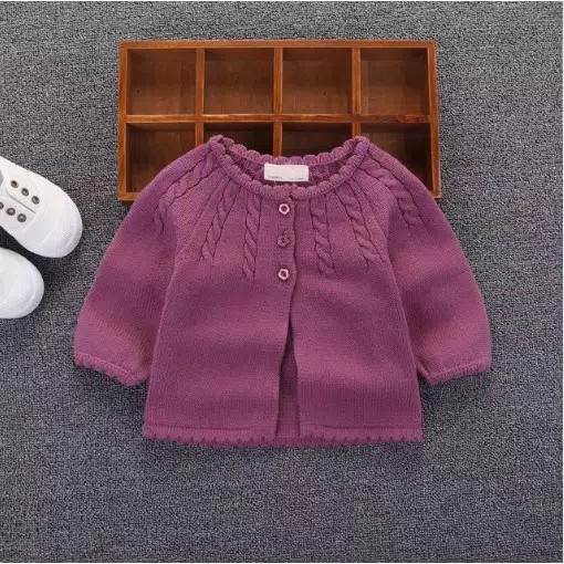 Cardigan anak perempuan/Cardigan rajut