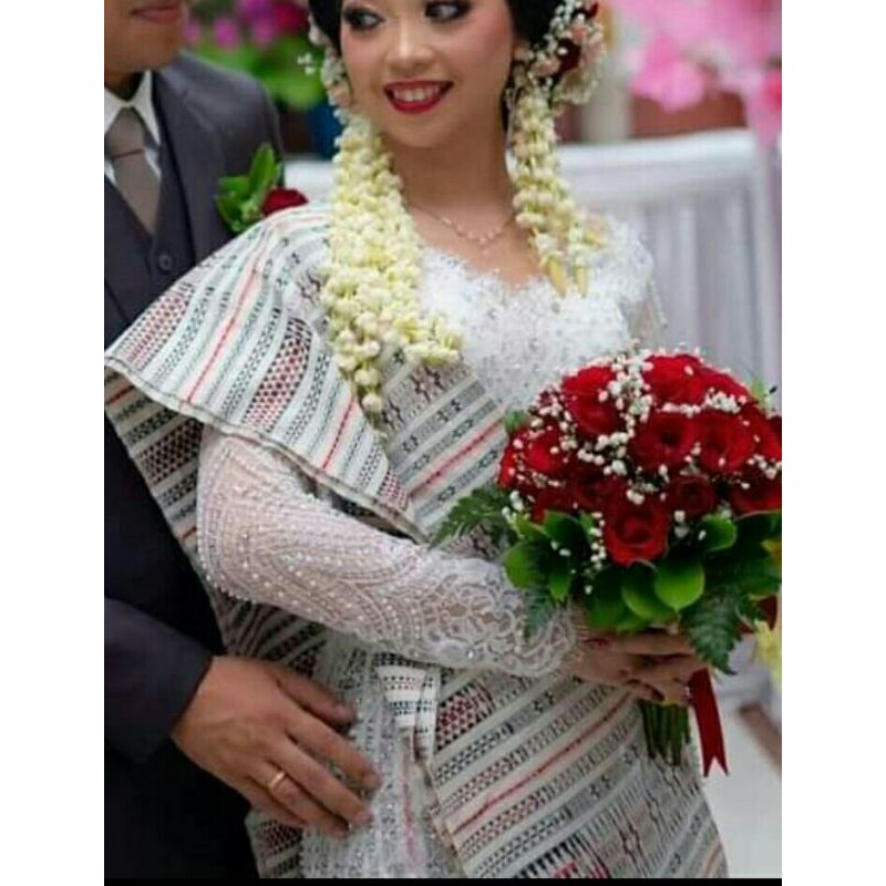 Songket pucca klasik benang 100 dan mamilon tarutung mewah merah biru kuning hijau pink ungu promo p