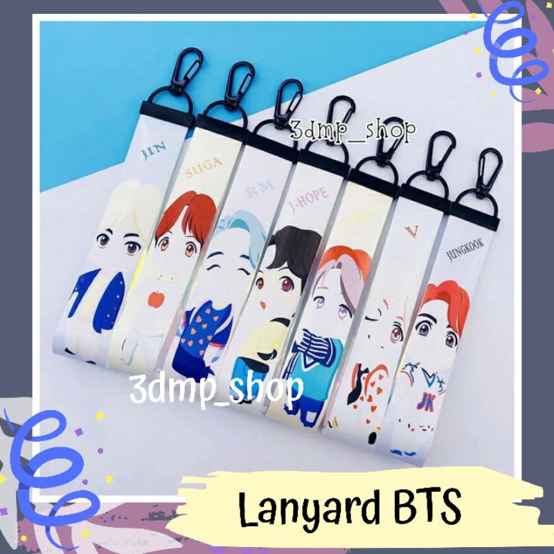 Lanyard Keyring Gantungan BTS POP UP