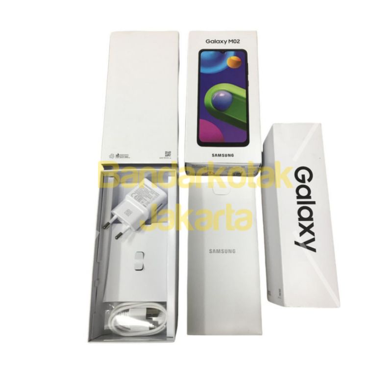 

Dus box kotak Samsung M02 With Charger