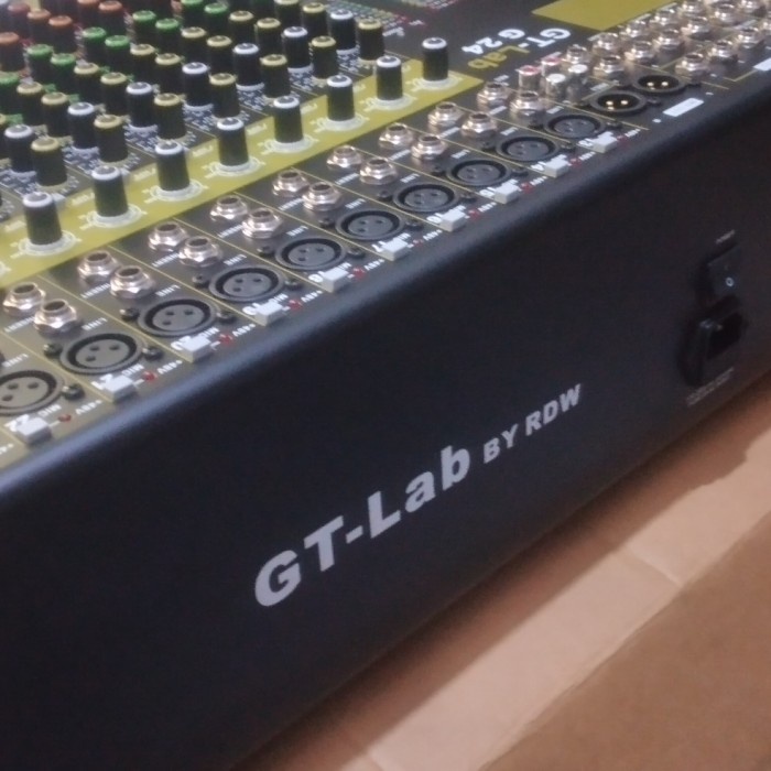 mixer audio GT LAB 24 chanel by RDW