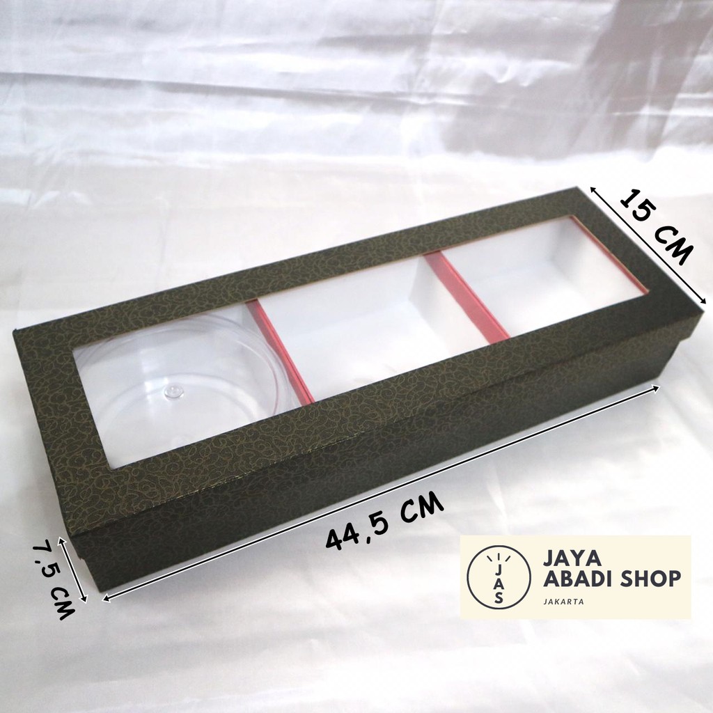 

kotak kue 44,5x15x7,5 / cake box / box kue / hard box / hampers