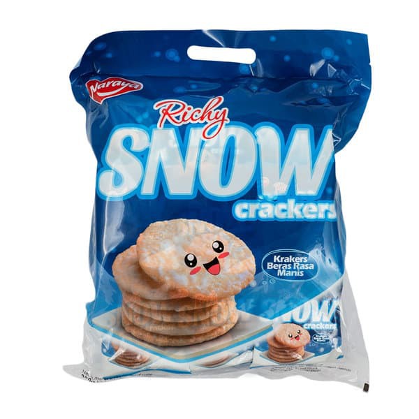 

makanan ringan Naraya Krekers Richy Snow 320 g