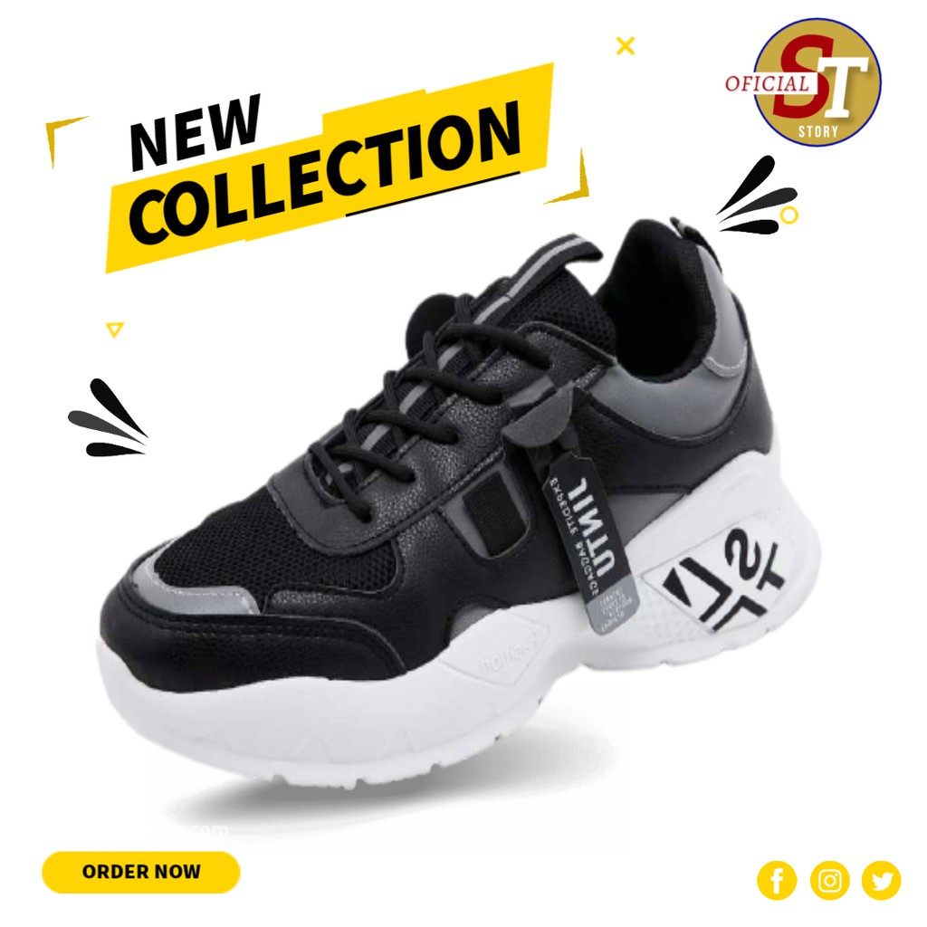 Sepatu Sneakers pria original 100% ori Sepatu pria keren 2021 Sepatu jalan pria murah sepatu cowok