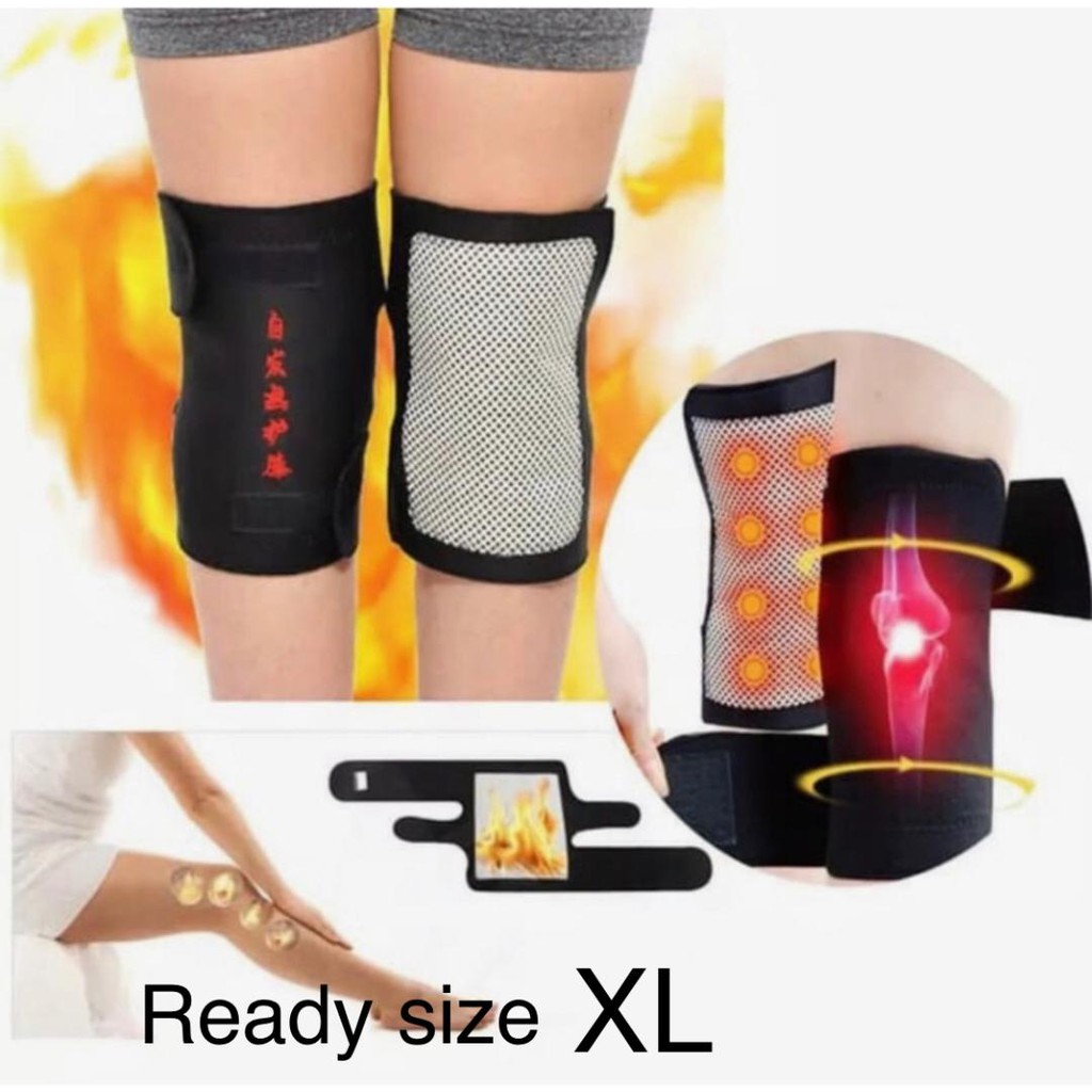 Sabuk Terapi Pemanas Lutut Magnetic Theraphy Self Heating