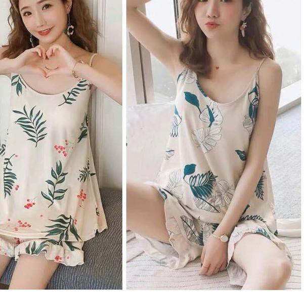 Baju Tidur Wanita - Baju Tidur Tanktop Renda