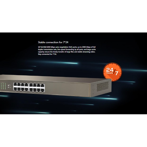 Tenda TEG1016D 16 Port Gigabit Switch