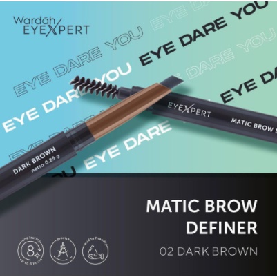WARDAH EYEXPERT MATIC BROW DEFINER | EYEBROW MATIC PENSIL ALIS by AILIN