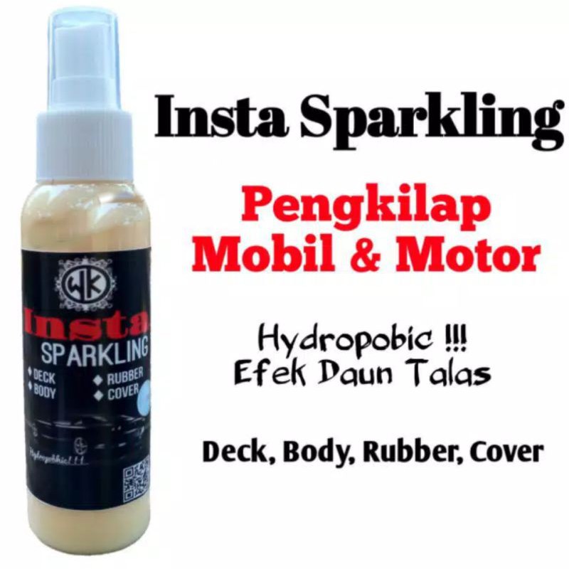 Pengkilap body mobil motor/insta Sprkling/efek daun talas ORIGINAL