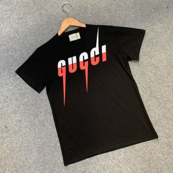 KAOS COMBED 30S GUCCI MERAH PUTIH INDONESIA BAJU TSHIRT