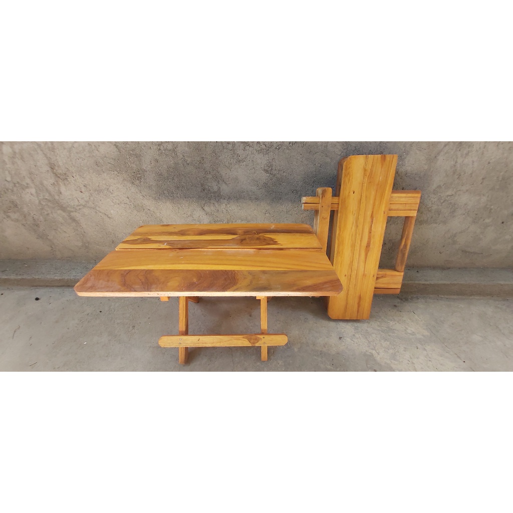 

Rekhal Meja Lipat ukuran 40cm x 30cm Bahan Kayu Mahoni Kuat