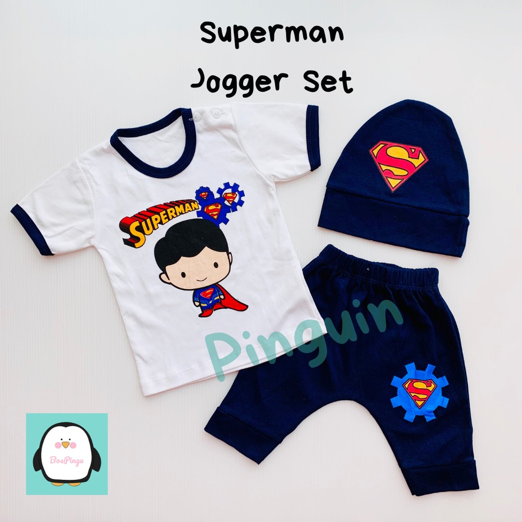 Setelan jogger  fashion anak bayi laki laki 1 tahun lengan 