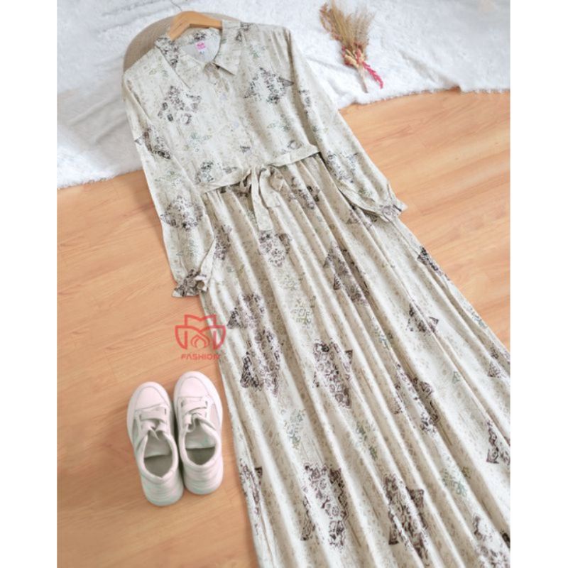 Gamis Alma Toko Baju Surabaya FREE STRAPMASK