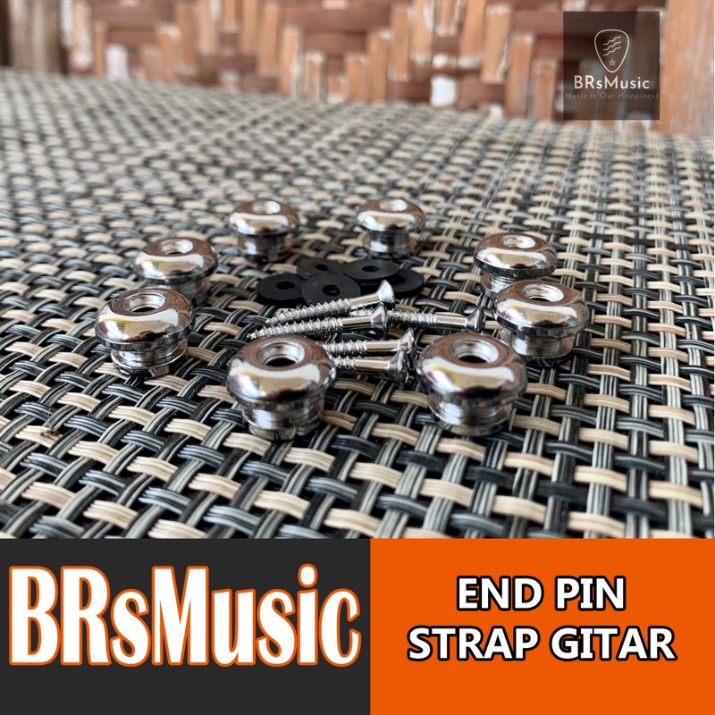 End Pin Gitar Bass Ukulele Untuk Cantolan Strap atau Sabuk Gitar