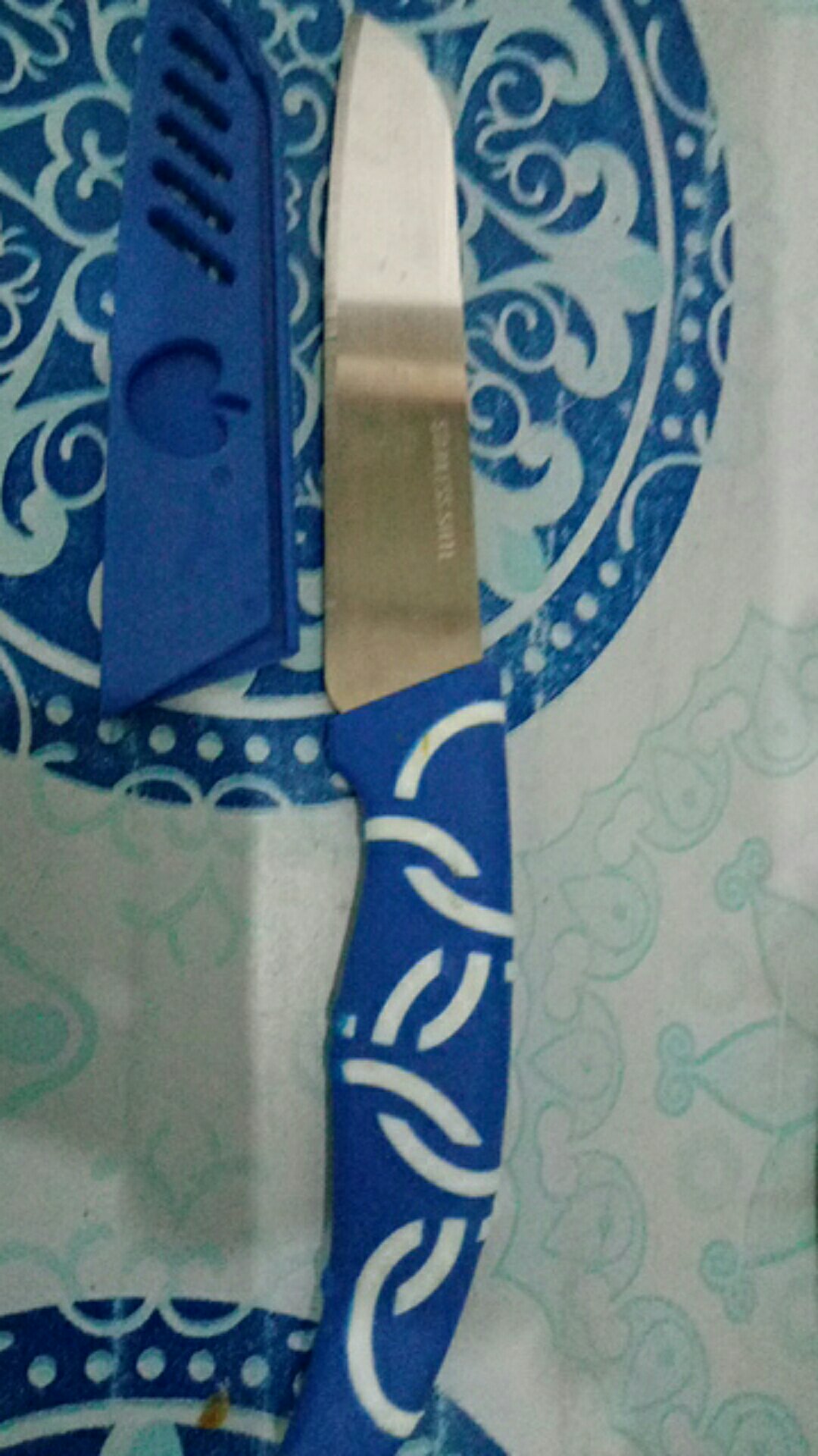 [bayar Di Tempat] Pisau Buah Dan Sayur Motif Apel Super Tajam Dapur Harga Termurah Kualitas Bagus