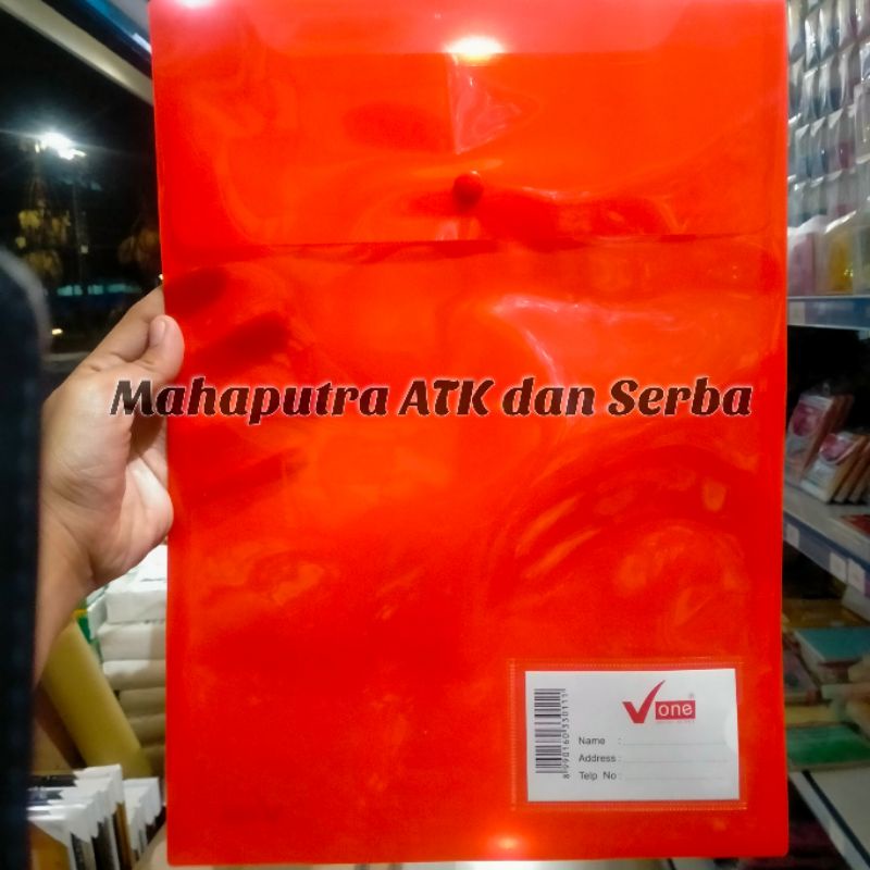 MAP KANCING FOLIO F4 WARNA MAP PLASTIK GROSIR MURAH ECER MAP