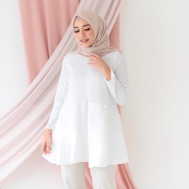 TYARA TUNIC WHITE S BY WEARING KLAMBY