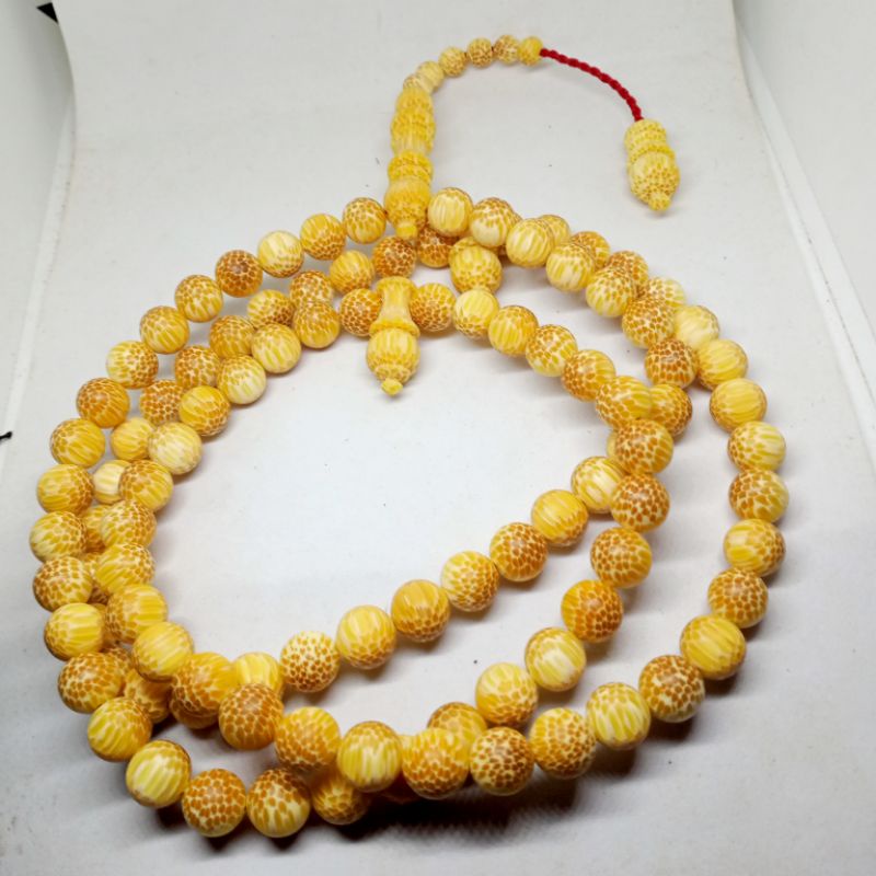 Tasbih kayu liwung jenar tembus cahaya