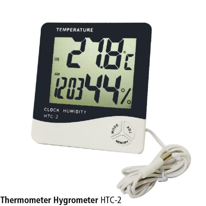 Thermometer Digital Hygrometer Htc 2 Onemed Murah