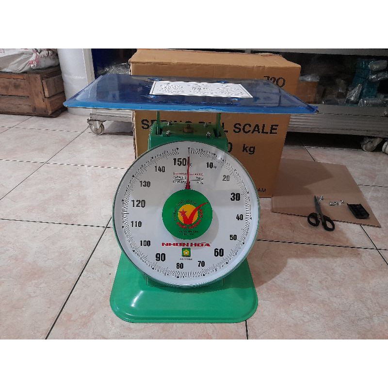 Timbangan Duduk 150 kg Nhon Hoa manual fisik besar Asli Vietnam