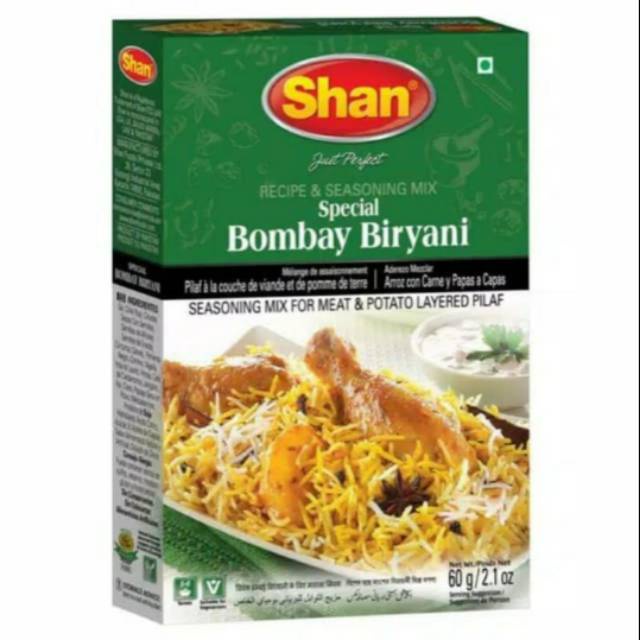 

Shan Bombay Briyani Bumbu Nasi Biryani Bumbu Nasi Briyani Peraktis Paling Enak 60g Kemasan Baru