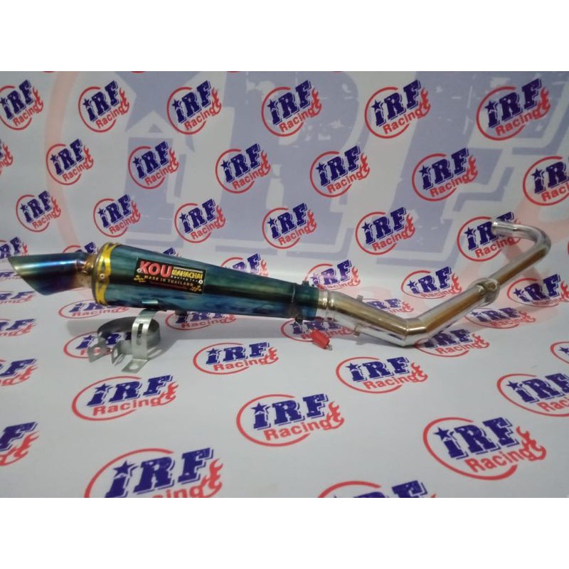 knalpot racing kou Vario karbu,Vario newbeat karbu,beat new,Scoopy,spacy