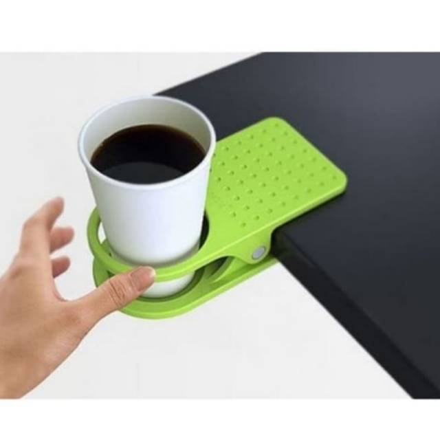 Penjepit Tempat Gelas Mug Di Meja Table Cup Holder Cup Clip