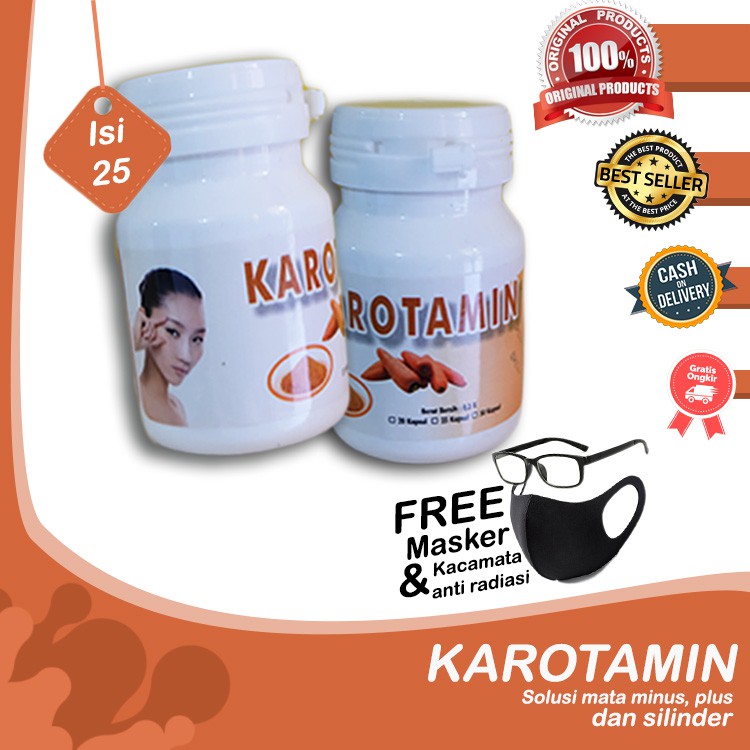 Karotamin Vitamin Mata Minus/ Plus/ Silinder