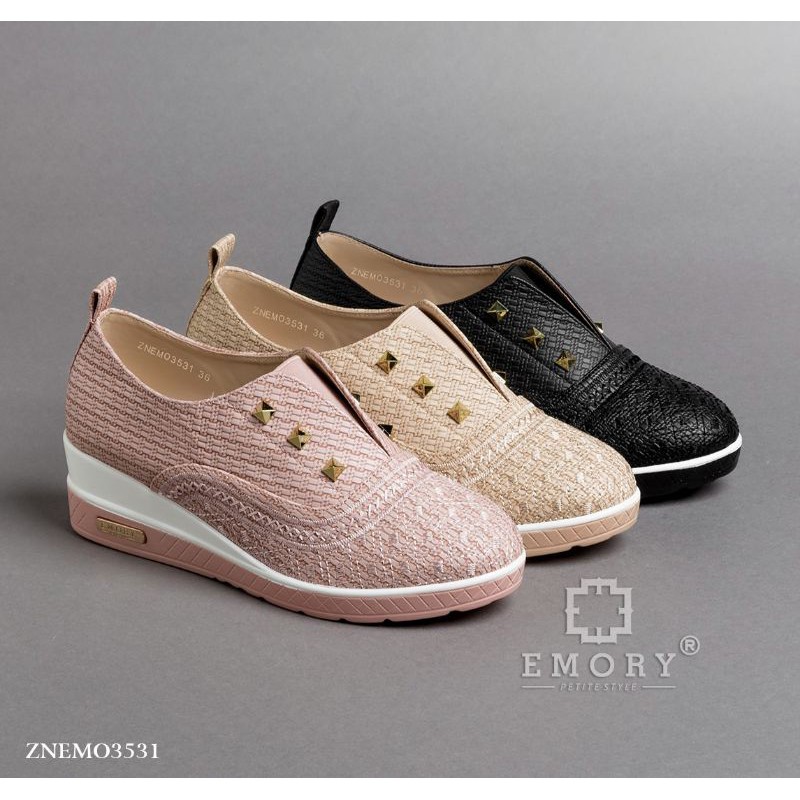 EMORY SERINNA ZNEMO3531 ORIGINAL BRAND SEPATU WEDGES WANITA MODEL TERBARU