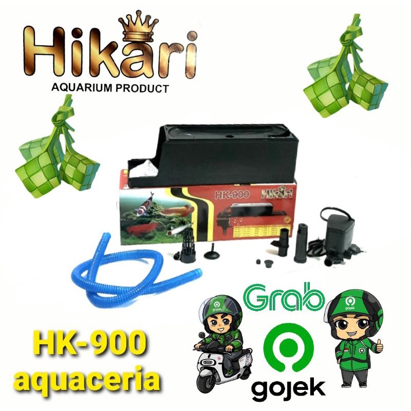 HIKARI HK 900 TOP FILTER AQUARIUM POMPA AQUARIUM 1PAKET