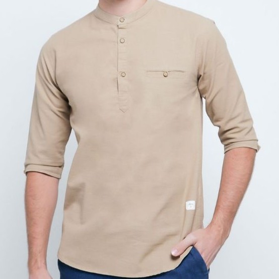 BAJU KURTA KEMEJA KOKO KEMKO PRIA ORIGINAL TERBARU LENGAN 3/4 AGERA