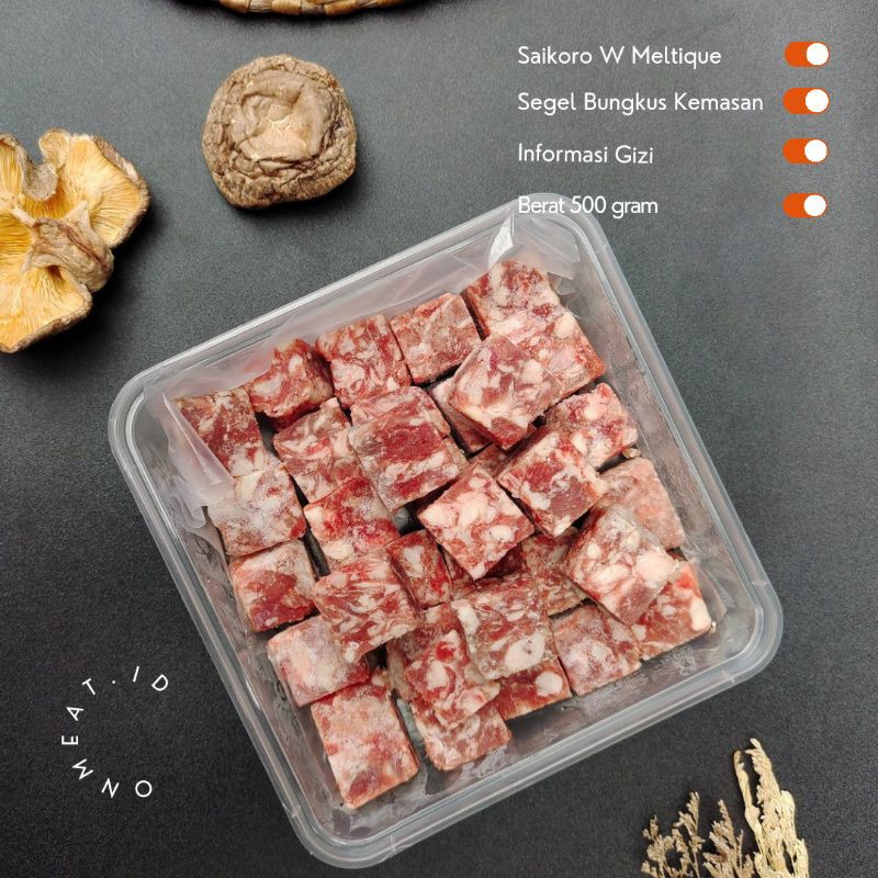 

Wagyu Saikoro Premium/ Dijamin Enak