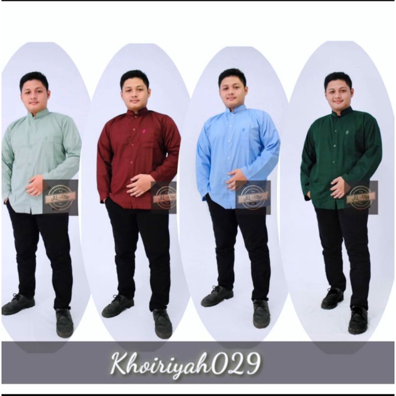 Koko Haibah Pria Dewasa Lengan Panjang // Koko Terompah Baju Koko Yamani // Koko Ammu Hadroh