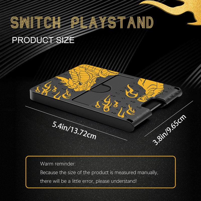 Vivi Stand Holder / Dudukan Konsol Game Nintendo Switch / L Model Lipat Portabel Dengan 4 Pengaturan Tinggi