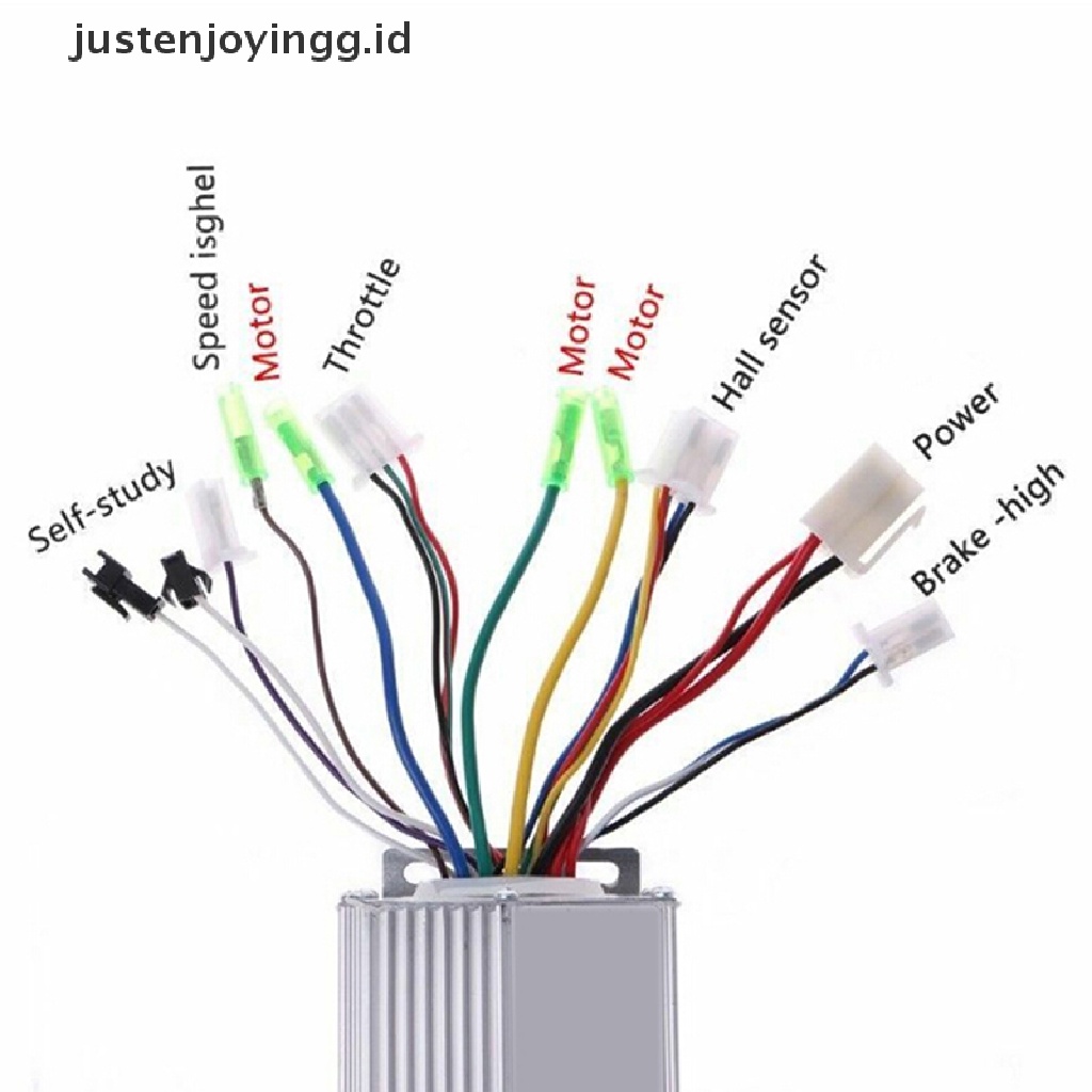 / / Justenjoyingg.id / E-bike Motor Brushless Controller DC 36V / 48V 350W Untuk Skuter Elektrik