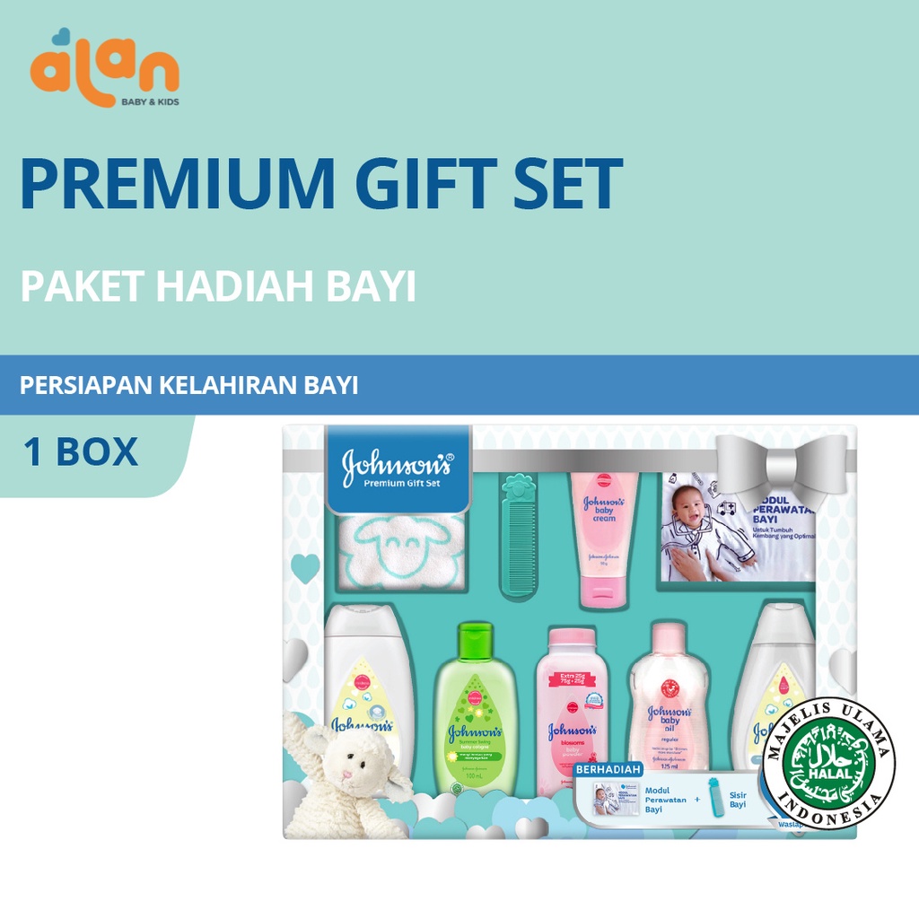 Johnson's Premium Baby Box Gift Set