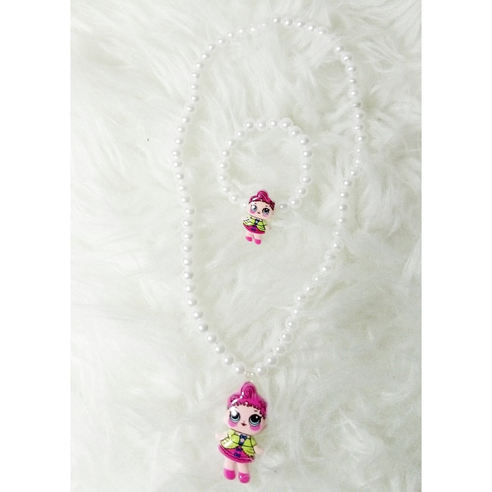 CPD08 Kalung Gelang Plastik LOL Surprise